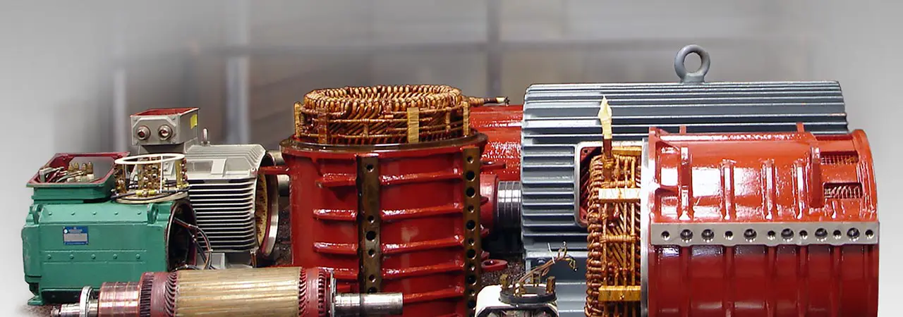 AC/DC electric motor repair and maintenance services